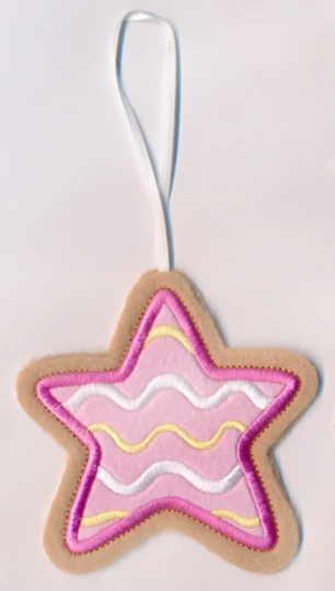 Star Cookie Ornament (In-the-Hoop) - Image 2