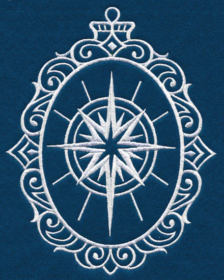 Star of Bethlehem Cameo (Whitework) - Image 2