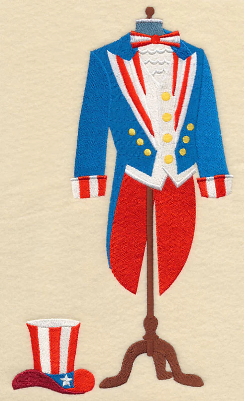 Star-Spangled Dress Form - His - Image 5