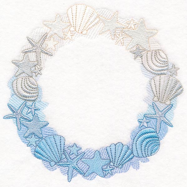 Starfish and Seashells Wreath - Image 2