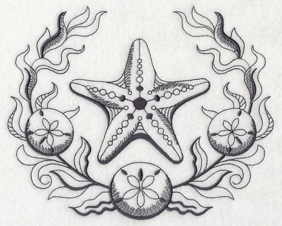 Starfish and Seaweed Laurel - Image 2