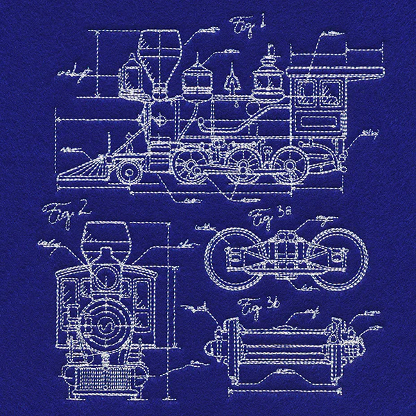 Steam Train Schematic - Image 2