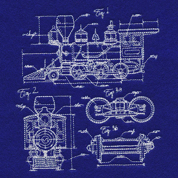 Steam Train Schematic - Image 3