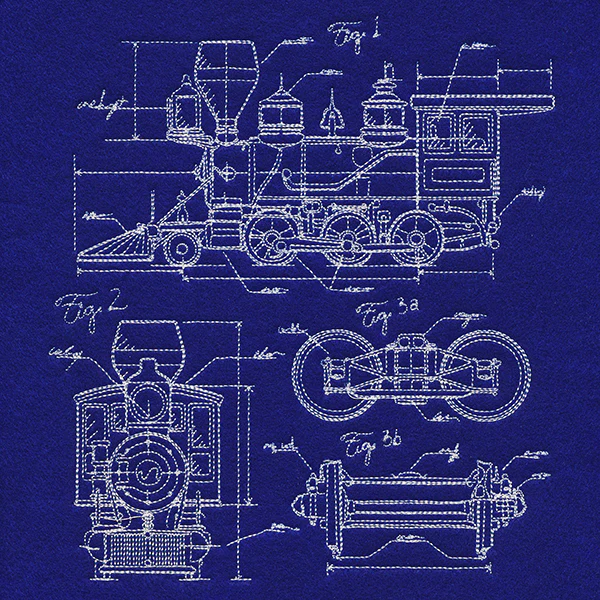 Steam Train Schematic - Image 4