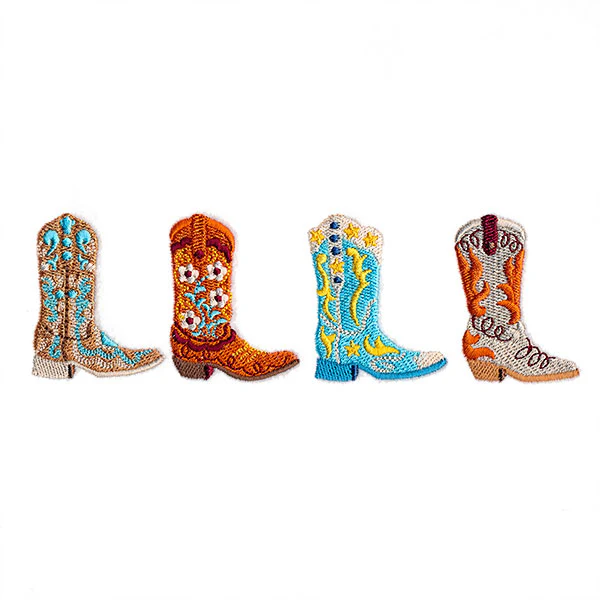 Stitch of the West Cowboy Boots Border - Image 7