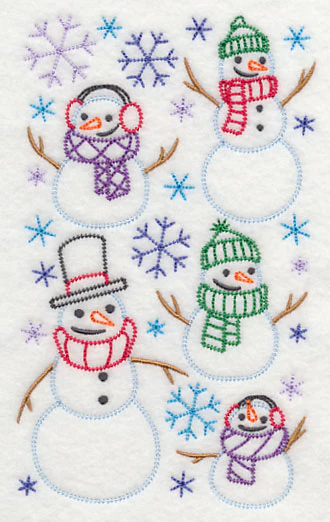 Storm of Snowmen (Vintage) - Image 4