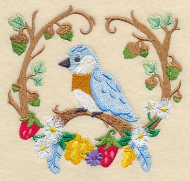 Storybook Bluebird Wreath - Image 4