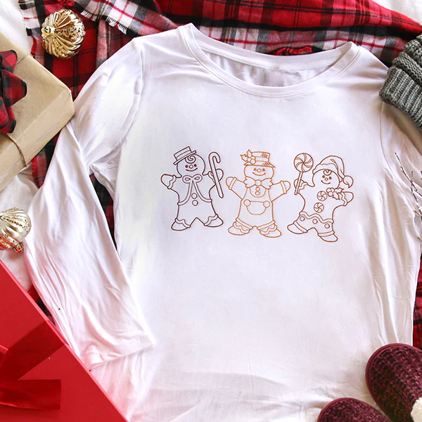Storybook Christmas Characters - Gingerbread Men - Image 8