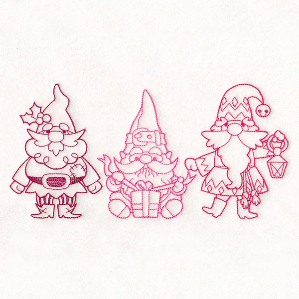 Storybook Christmas Characters -  Gnomes - Image 3