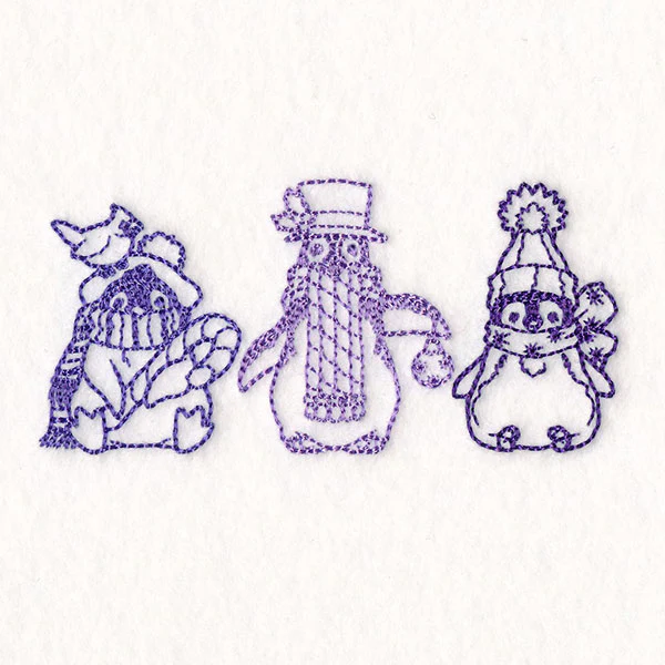 Storybook Christmas Characters -  Penguins - Image 5
