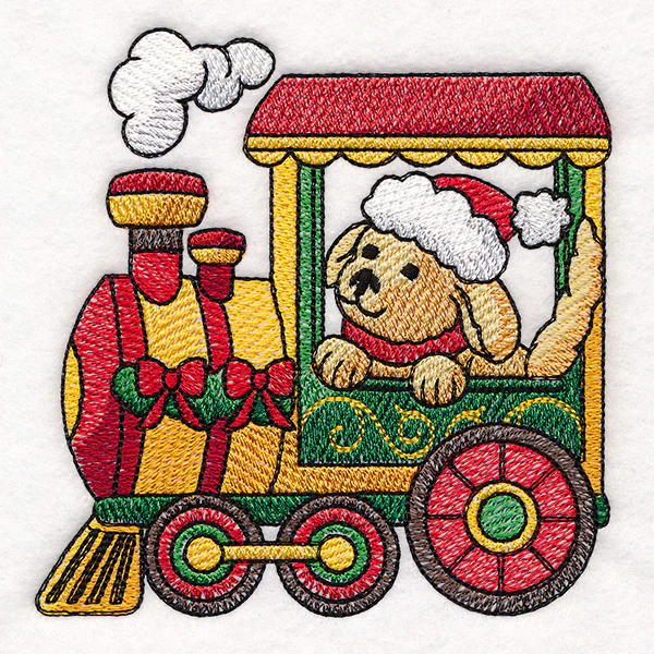 Storybook Christmas Train - Puppy Engine - Image 3