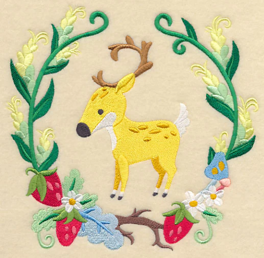 Storybook Deer Wreath - Image 2