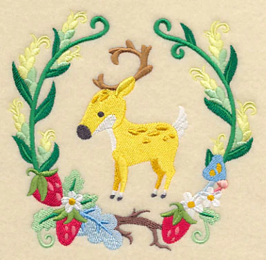 Storybook Deer Wreath - Image 4