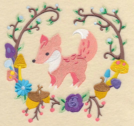 Storybook Fox Wreath - Image 2