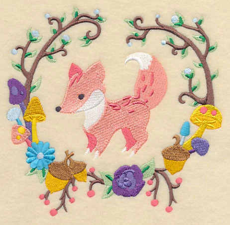 Storybook Fox Wreath - Image 3