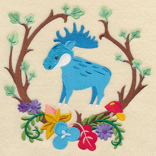 Storybook Moose Wreath - Image 2