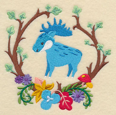 Storybook Moose Wreath - Image 4