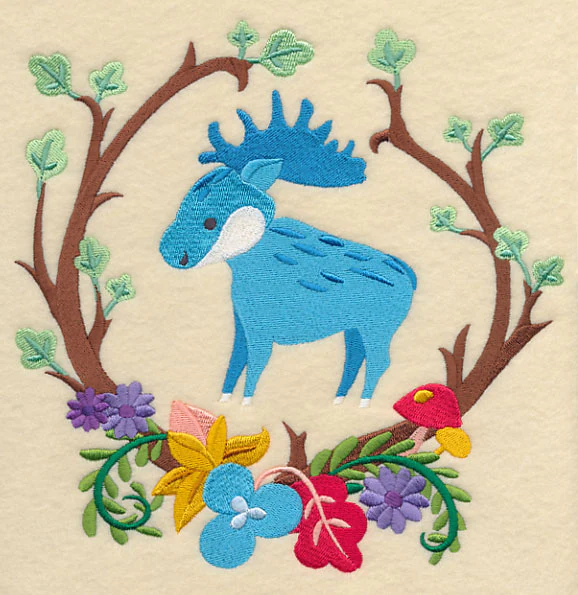 Storybook Moose Wreath - Image 5