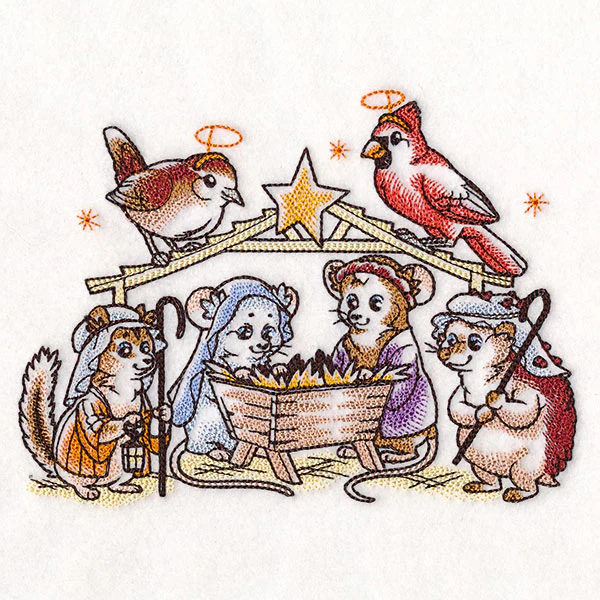 Storybook Nativity Mice - Image 3