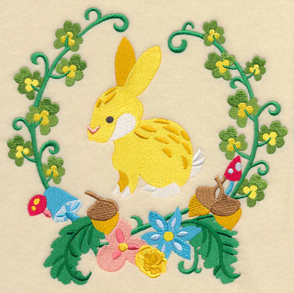 Storybook Rabbit Wreath - Image 5