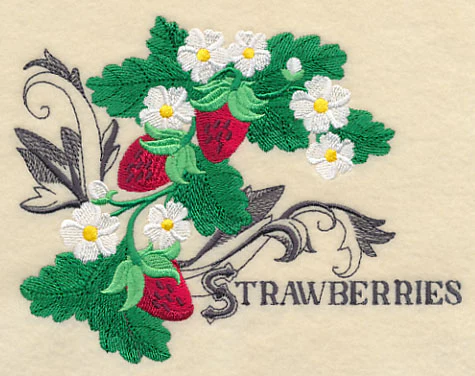 Strawberries and Baroque Flourish - Image 3