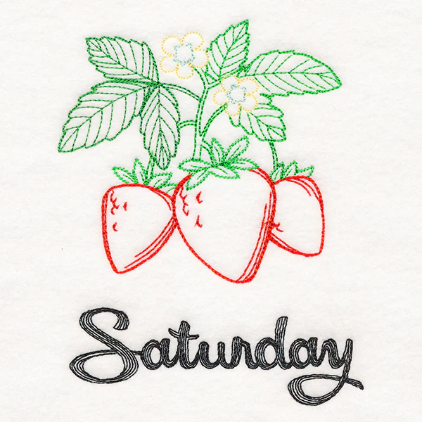Strawberries on Saturday (Vintage) - Image 3