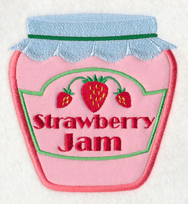 Strawberry Jam (Applique)
