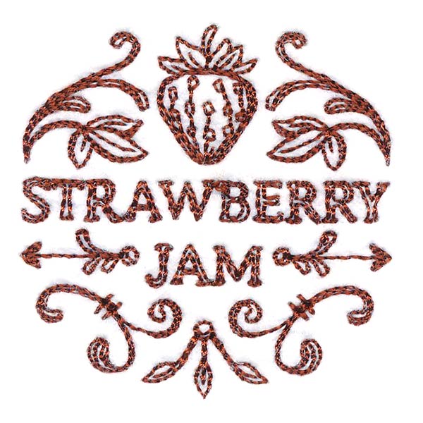 Strawberry Jam Jar Topper - Image 3