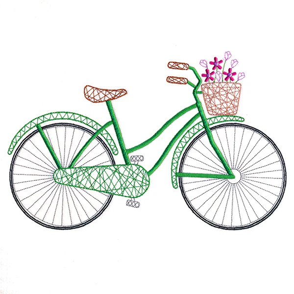 String Art Bicycle