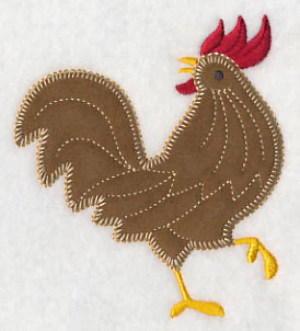 Strutting Rooster (Heirloom Applique) - Image 2