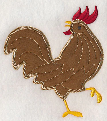 Strutting Rooster (Heirloom Applique) - Image 3