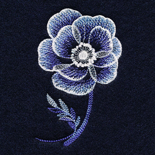 Stunning in Cyanotype Poppy Accent - Image 4