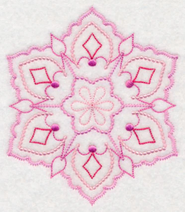 Stunning Snowflake Fancy (Candlewicking) - Image 3