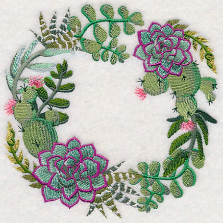 Stylish Succulents Wreath - Image 3