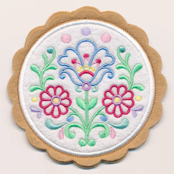 Sugar Cookie - Circle (In-the-Hoop) - Image 3