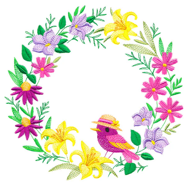 Summer Birdie in Botanicals - Image 2