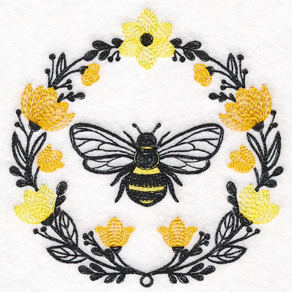 Summer Buzz Bee Wreath - Image 10