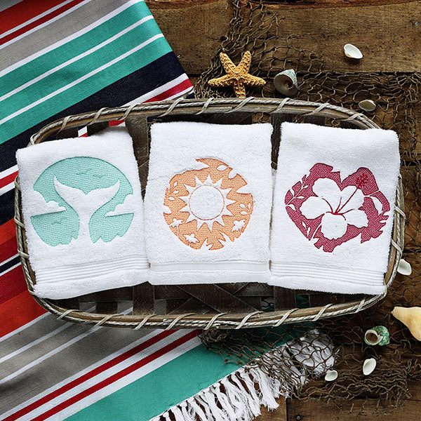 Summer Escape Hibiscus Flower (Embossed) - Image 6