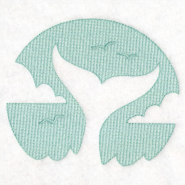 Summer Escape Whale Tail (Embossed) - Image 7