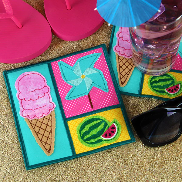 Summer Favorites Trivet (In-the-Hoop) - Image 4