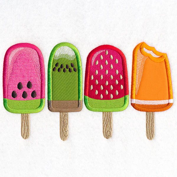 Summer Fruit Popsicles (Applique) - Image 3