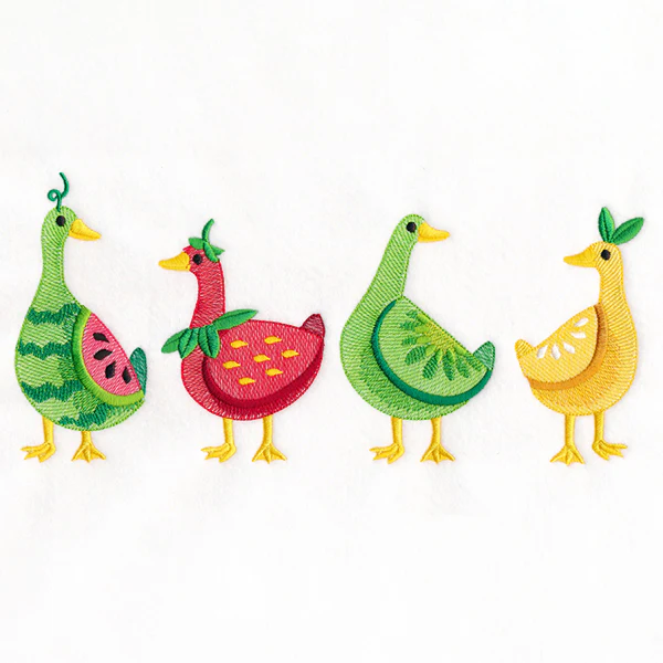 Summer Fruits Goose Border - Image 2