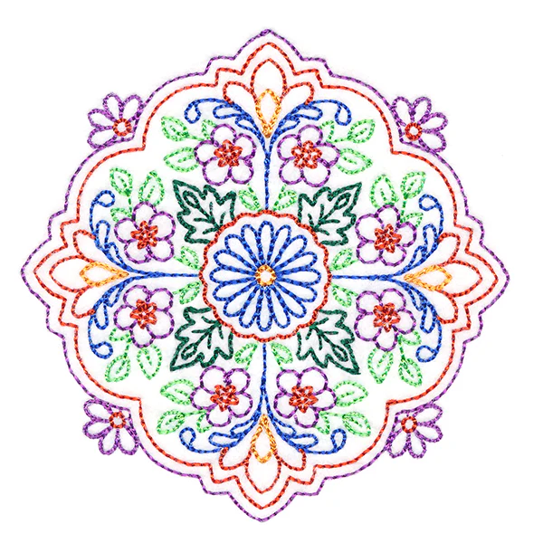 Summer Garden Medallion (Vintage) - Image 5