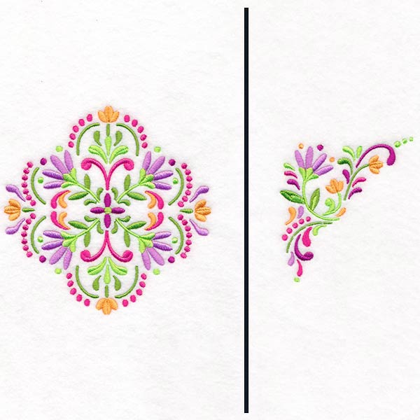 Summer Mandala Pillow Pair - Image 3
