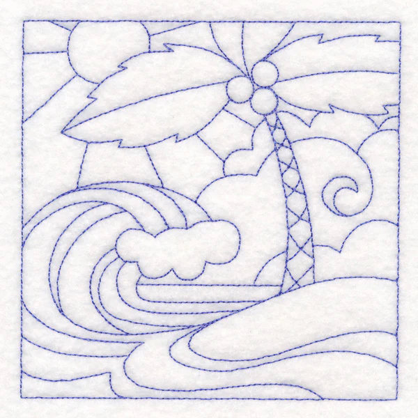 Summer Quilting - Beach (Double Run) - Image 4