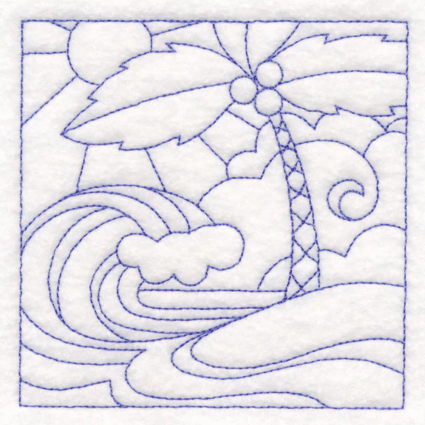 Summer Quilting - Beach (Double Run) - Image 5