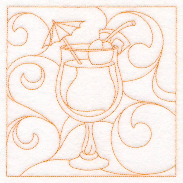 Summer Quilting - Tropical Drink (Double Run) - Image 3