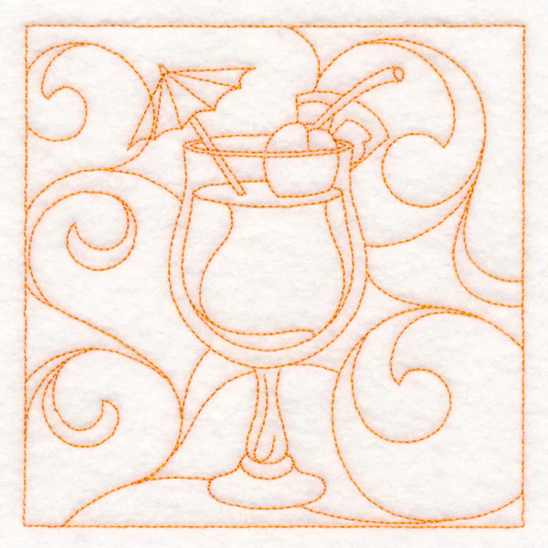 Summer Quilting - Tropical Drink (Double Run) - Image 4