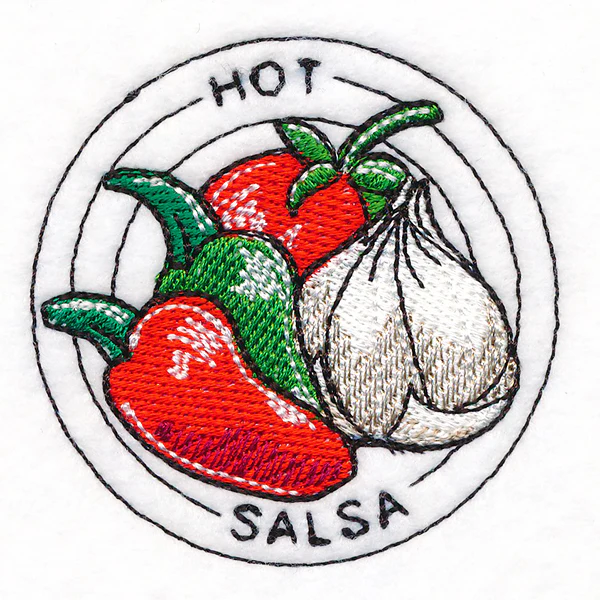 Summer Sensations Jar Topper - Hot Salsa - Image 3