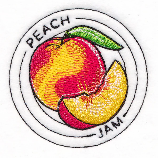 Summer Sensations Jar Topper - Peach Jam - Image 3